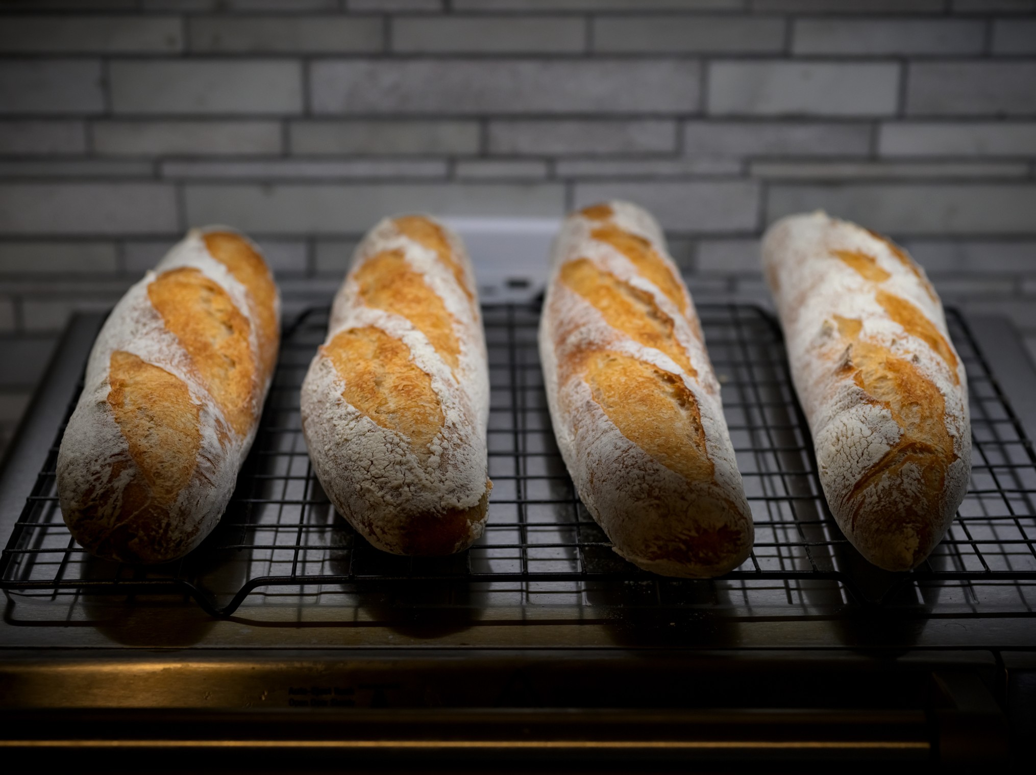 Lines of Gold — sourdough bake