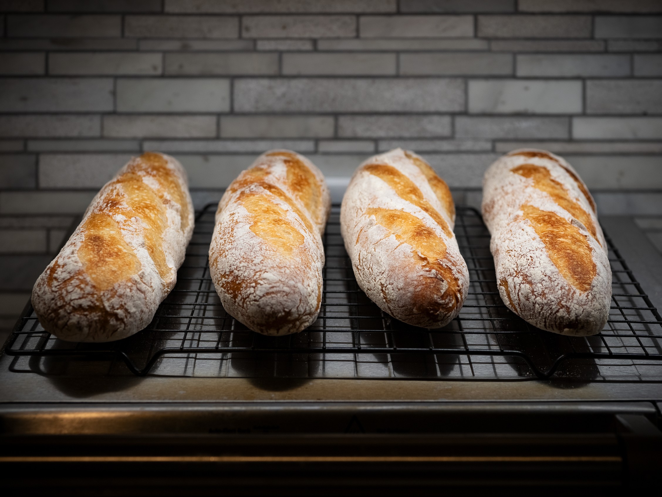 Golden Symmetry — sourdough bake