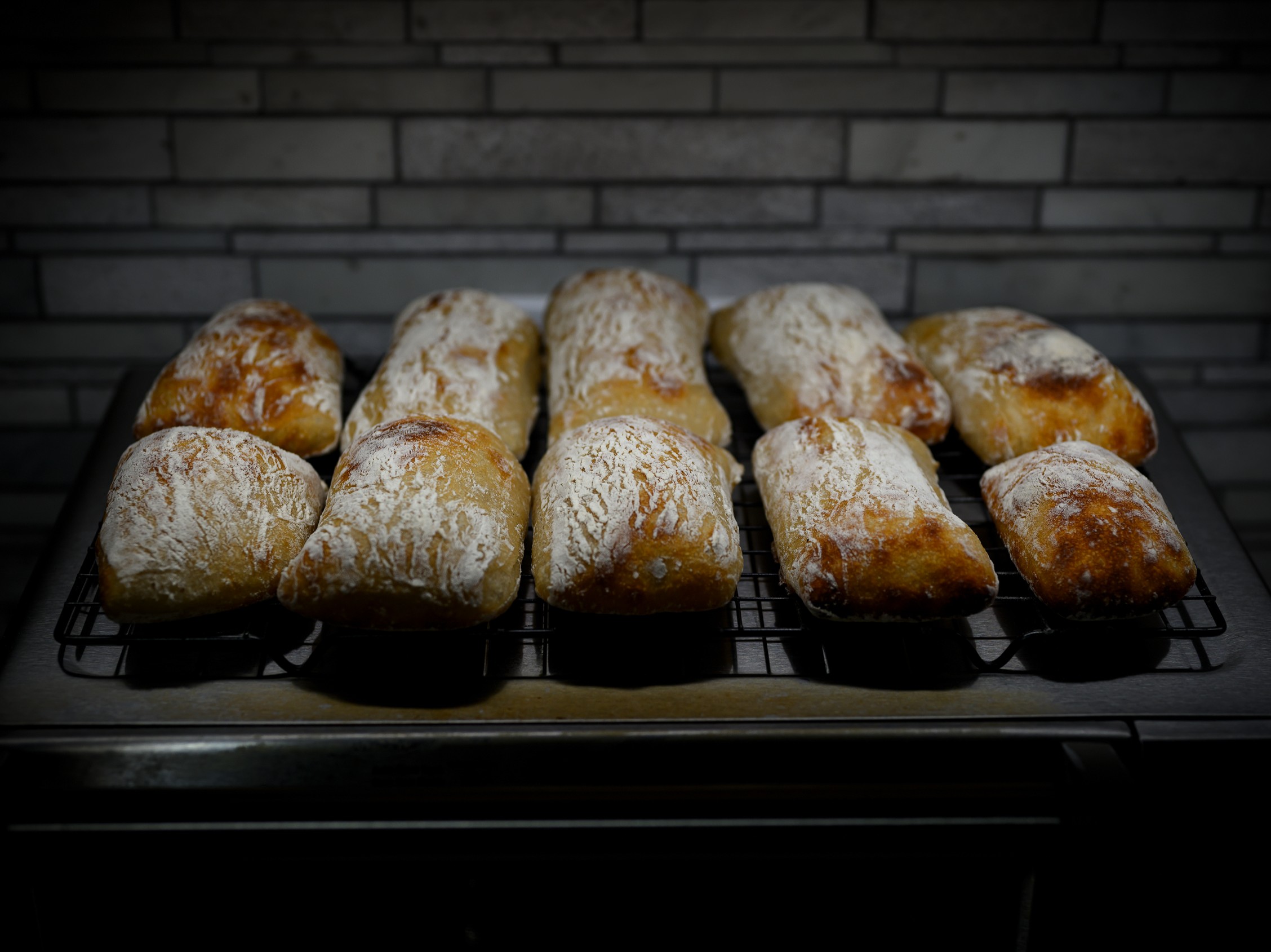 Lines of Light — sourdough bake