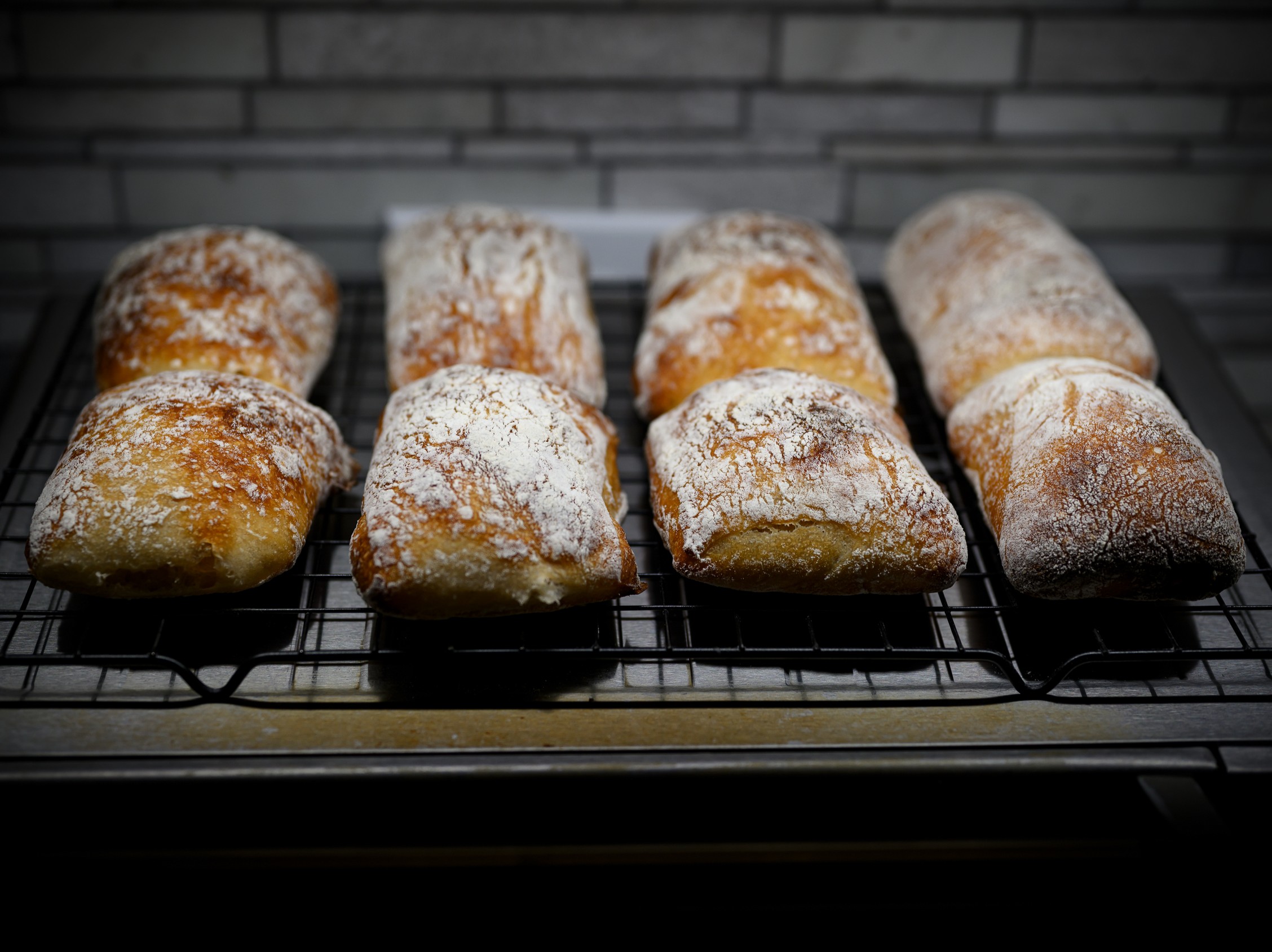 Golden Footprints — sourdough bake
